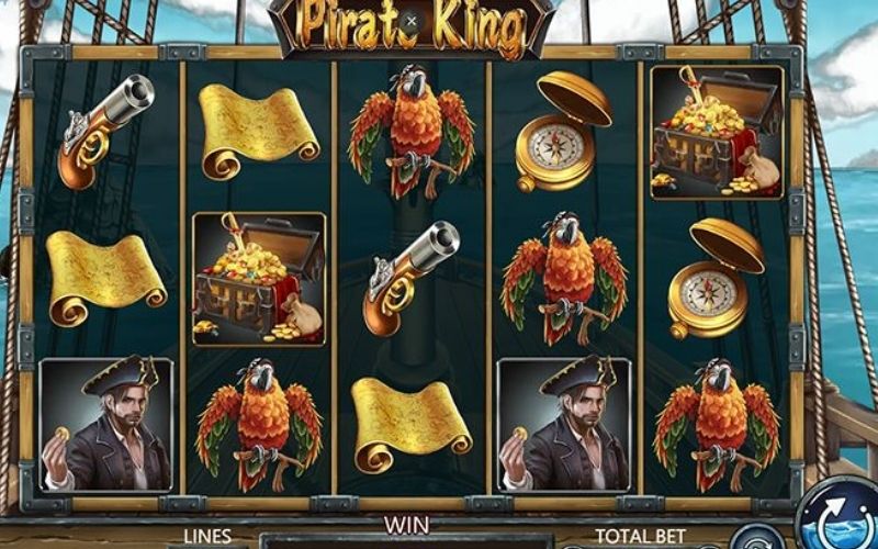 Slots game Pirate King Gemwin